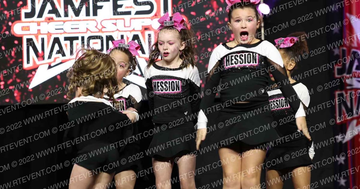 Hession Cheer Academy Pink Blaze · Jamfest Super Nationals
