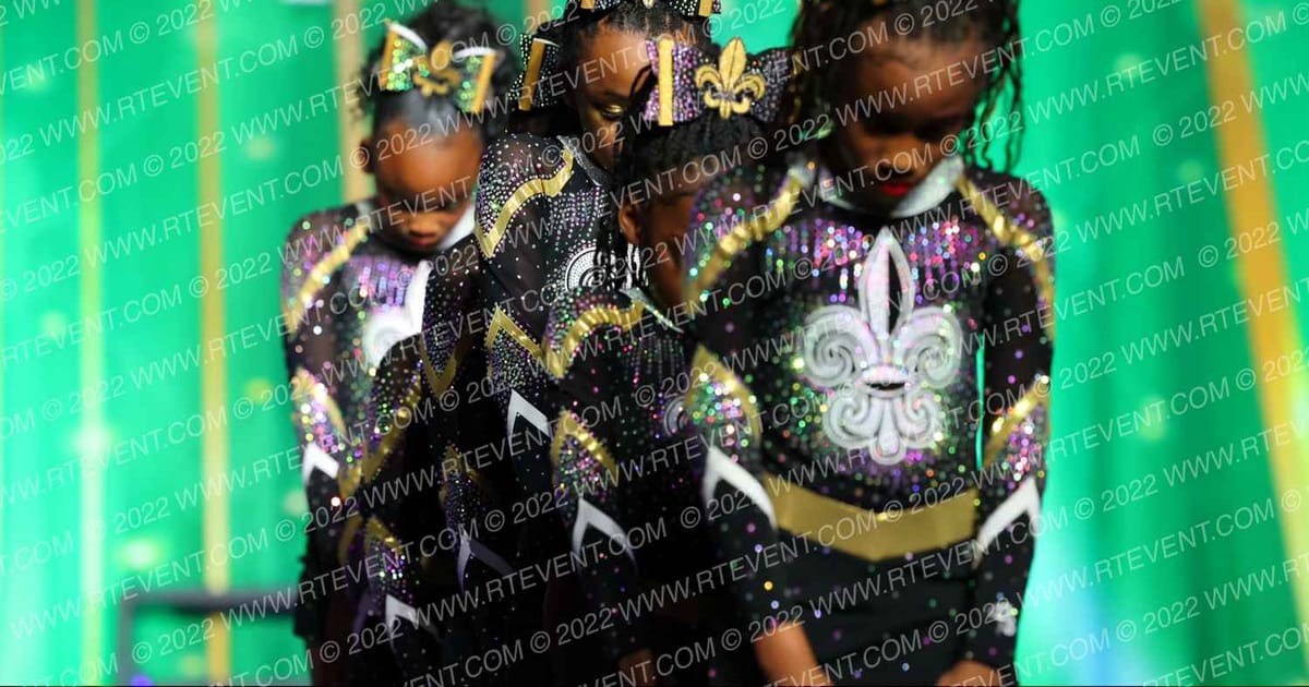 Bayou Athletics MINI MAMBO · Mardis Gras Grand Nationals