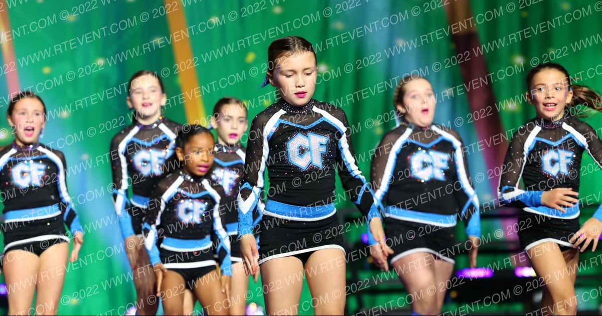 Louisiana Cheer Force Baby Blue · Mardis Gras Grand Nationals