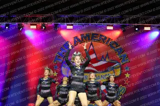 Tri-Town Competitive Cheerleading Black Ice