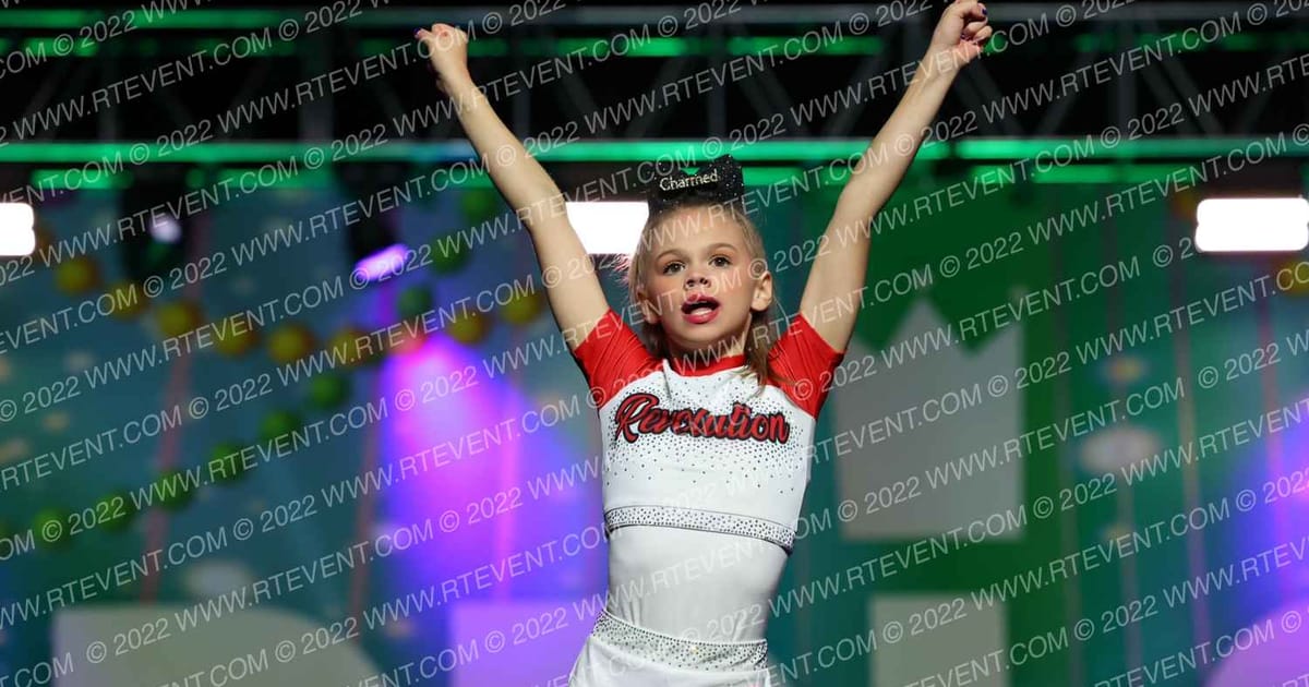 Revolution Cheer Company Charmed · Mardis Gras Grand Nationals