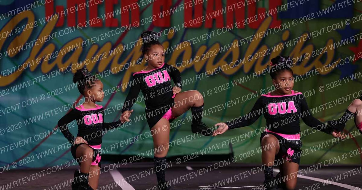 GU Allstars TINY ANGELS · The STATE UPDATEDDaytona Beach Nationals