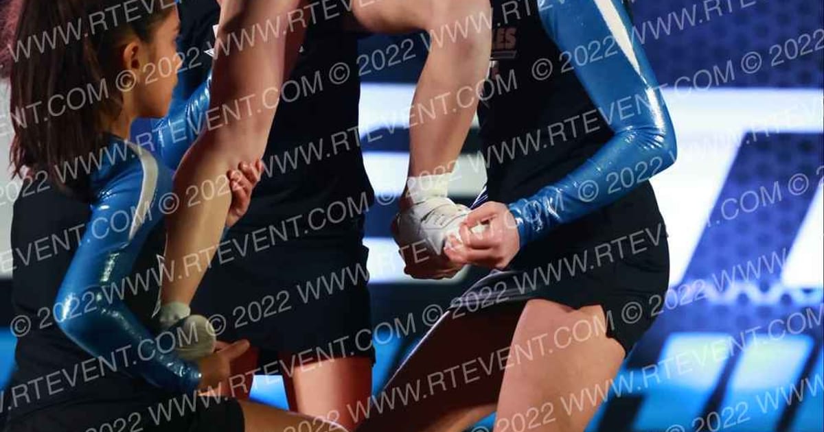 Eagles Elite Cheerleading Glow · Athletic Championships Chattanooga Nationals DIDII