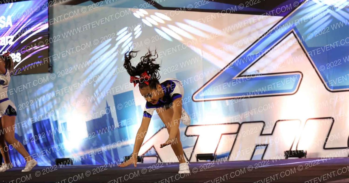 Radiant Cheer Radiant Rebels Relentless · Athletic Phoenix Nationals DIDII