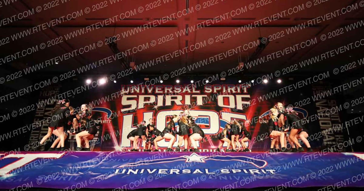 Top Gun Cheerleading Academy Thunderbirds · Spirit of Hope Grand Nationals