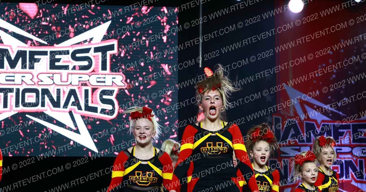 Terre Haute Cheer University Hamburglars · Jamfest Super Nationals