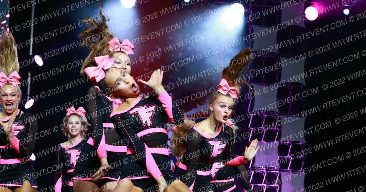 Titanium Force Cheer Black Sparkle · Jamfest Super Nationals