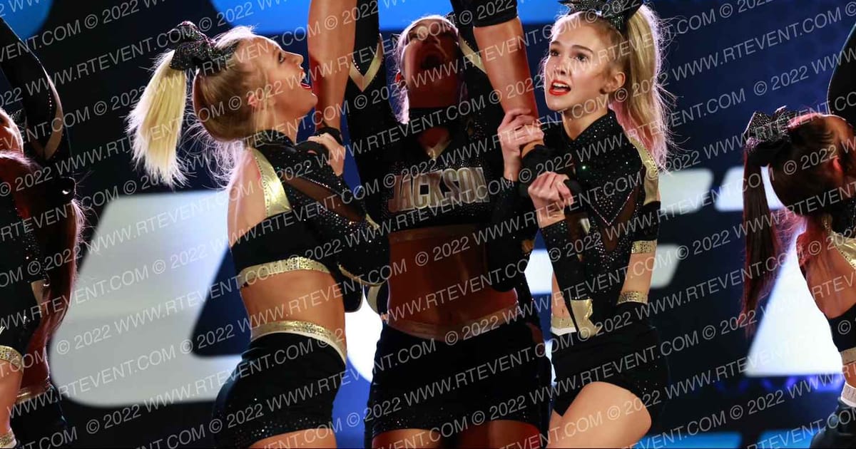 Jackson Cheer Company Black Ops · Athletic Championships Chattanooga Nationals DIDII