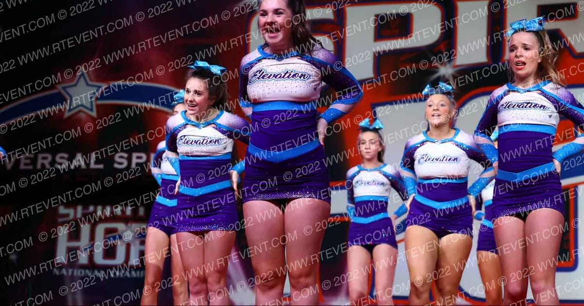 Elevation Cheer Company Violet Sisters · Spirit of Hope Grand Nationals