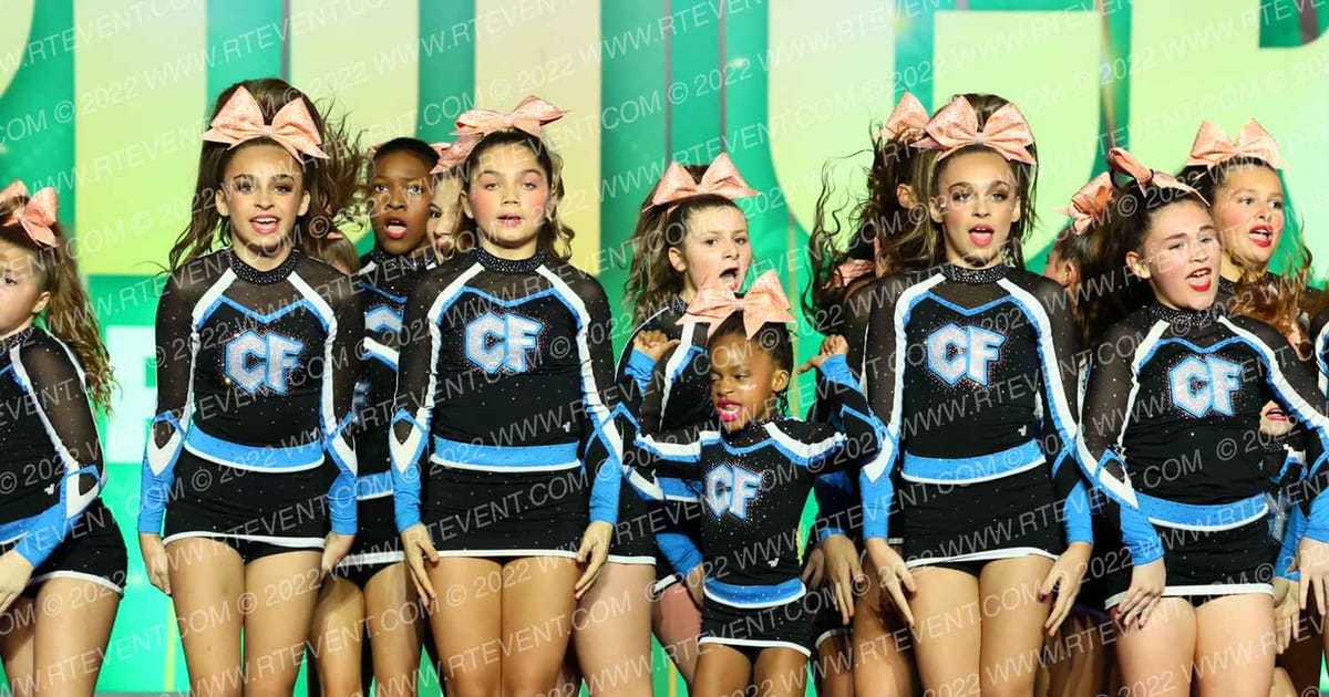 Louisiana Cheer Force Peach · Mardis Gras Grand Nationals