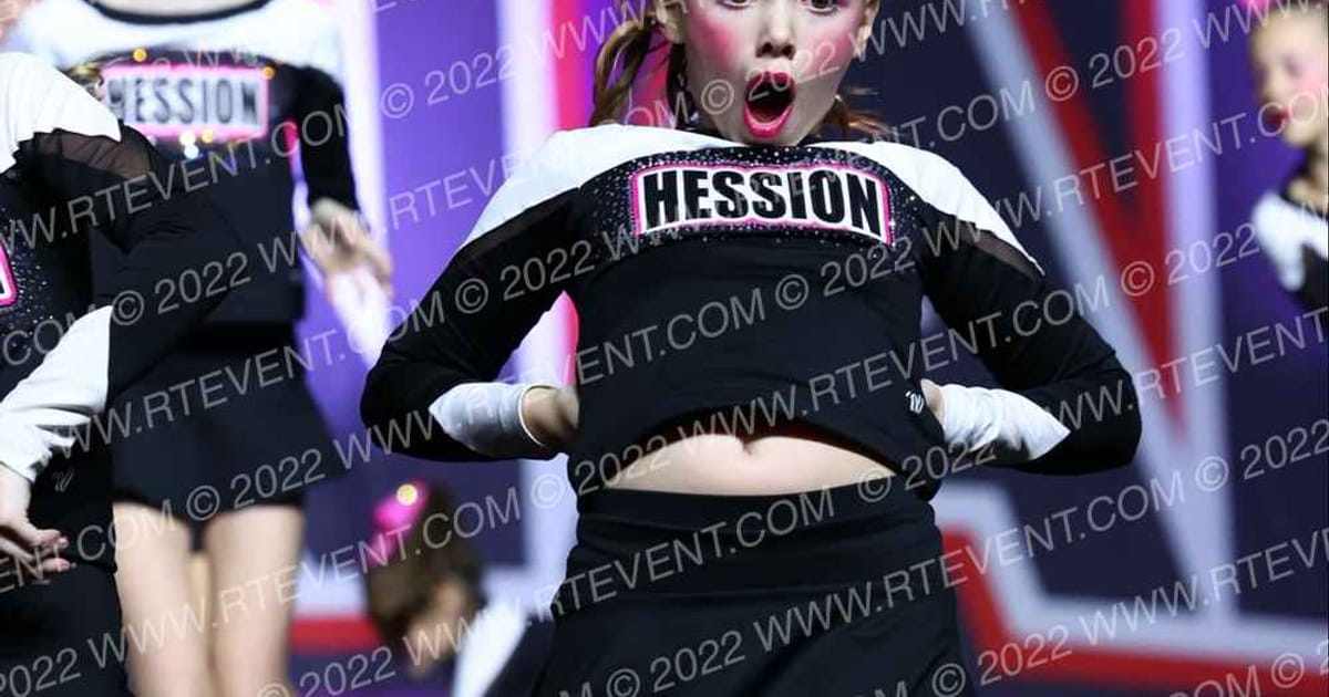 Hession Cheer Academy Pink Flamin-GLOWS · Jamfest Super Nationals