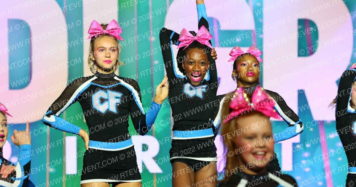 Louisiana Cheer Force Pink · Mardis Gras Grand Nationals