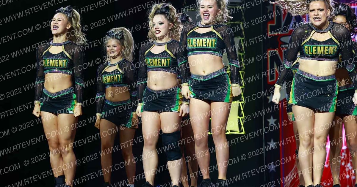 Element Elite Tumbling & Cheer LADY COPPER · Jamfest Super Nationals