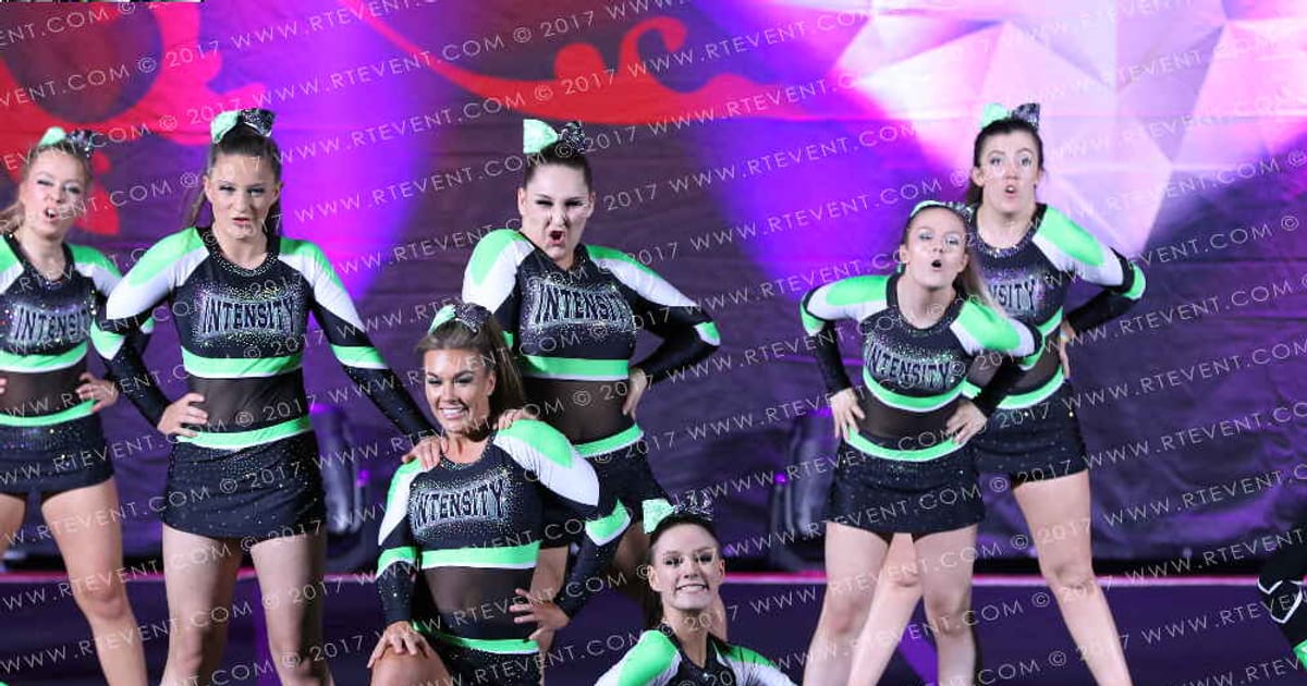 Intensity Cheer and Dance VORTEX · Heart of London University Nationals