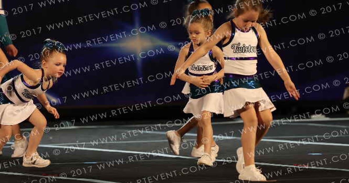 Richmond Twisters Tiny Drizzle · Cheersport Sweetheart