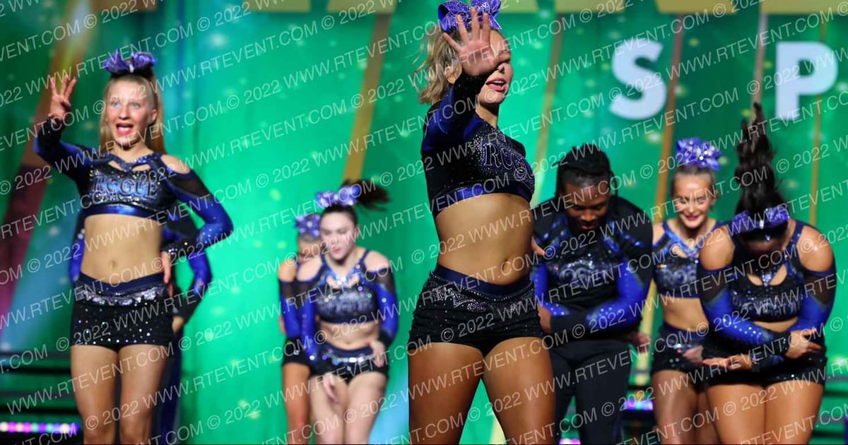 Rogue Allstars Twisted · Mardis Gras Grand Nationals