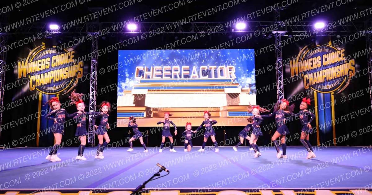 CheerFactor MINI X · Foxwoods