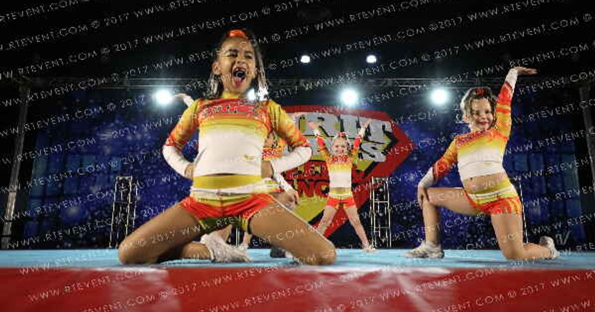 Fire Cheer Allstars Firecrackers · Spirit Sports Beach Blast West Palm Beach Nationals DIDII