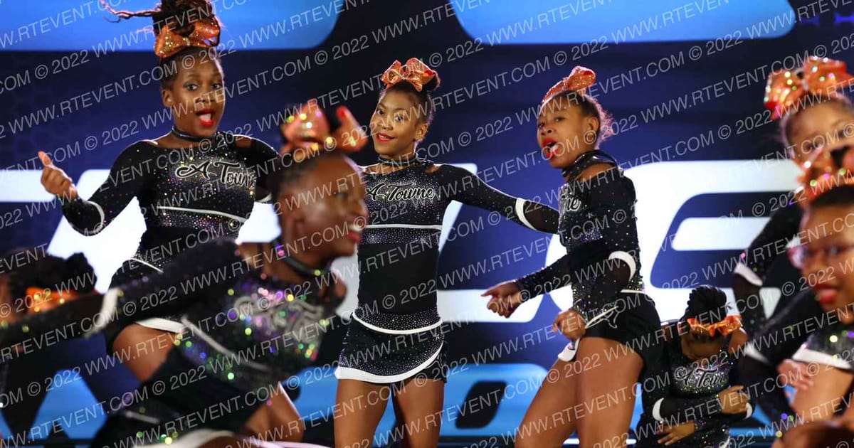 A-Towne Athletics Elite The Angels · Athletic Championships Chattanooga Nationals DIDII
