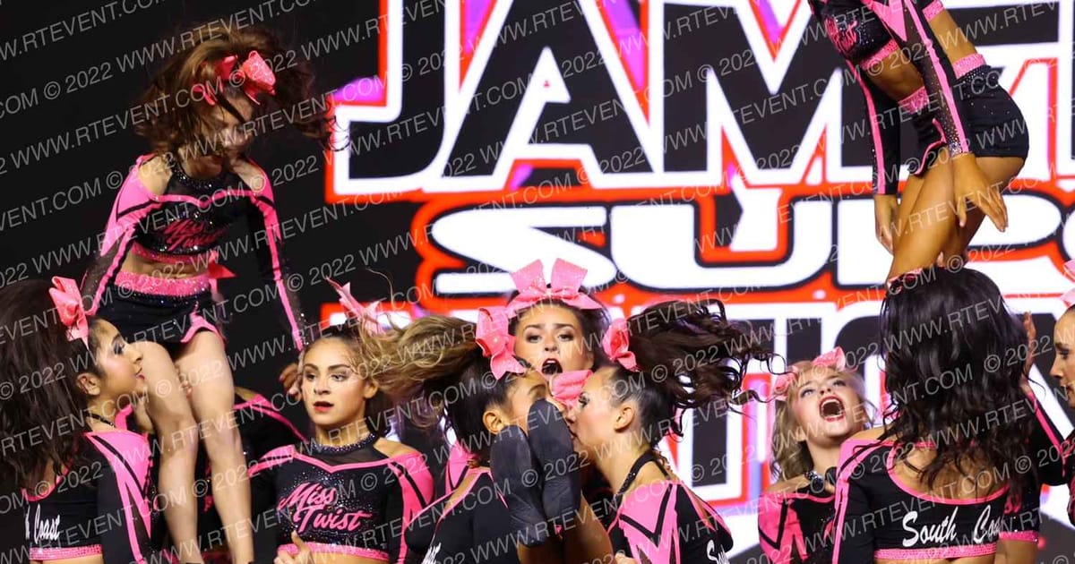 South Coast Cheer Miss Twist · Jamfest Super Nationals