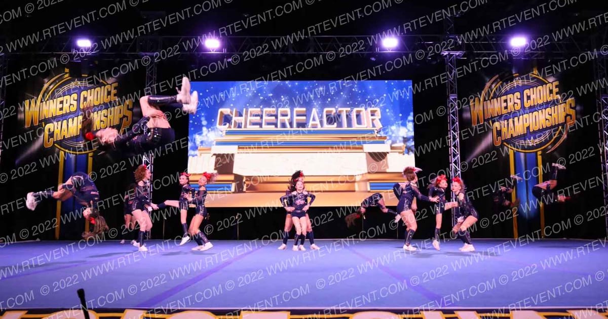 CheerFactor Prodigy · Foxwoods