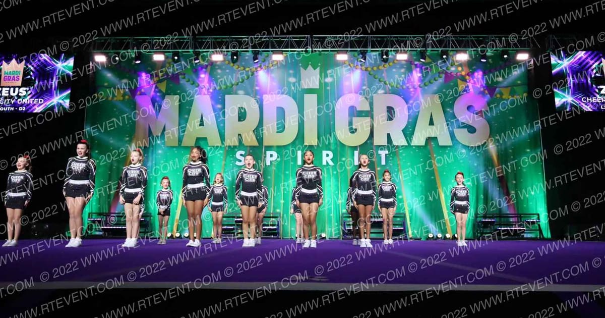 Cheer City United ZEUS · Mardis Gras Grand Nationals