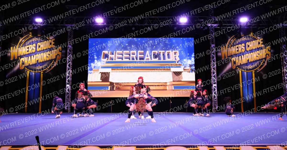 CheerFactor PROPHECY · Foxwoods